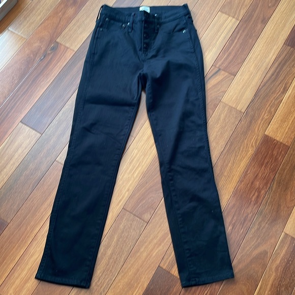 J.Crew vintage straight black button fly jeans - Picture 4 of 8
